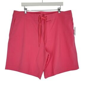 Amazon Essentials Mens Board Shorts Hot Pink Swim Trunks XL‎ AEWSW03SS23_S